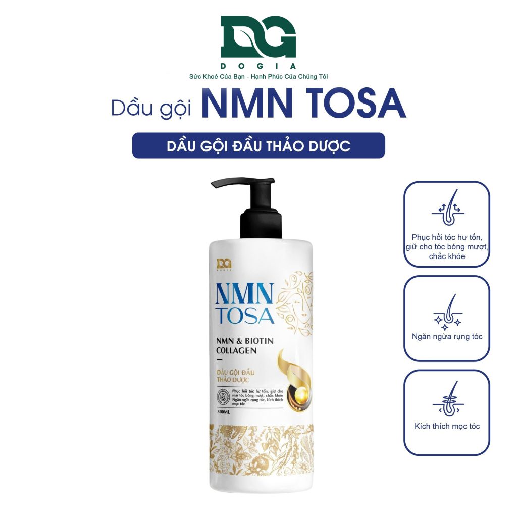 Dầu Gội Thảo Dược NMN Tosa